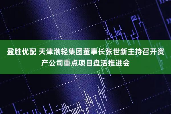盈胜优配 天津渤轻集团董事长张世新主持召开资产公司重点项目盘活推进会